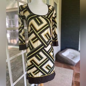 Cool LOFT mod shift dress